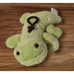 Animal Adventure Salamander Plush Bag Clip On Moonamander Backpack Green Gecko